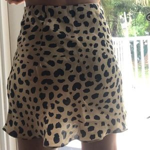 Realisation cheetah skirt